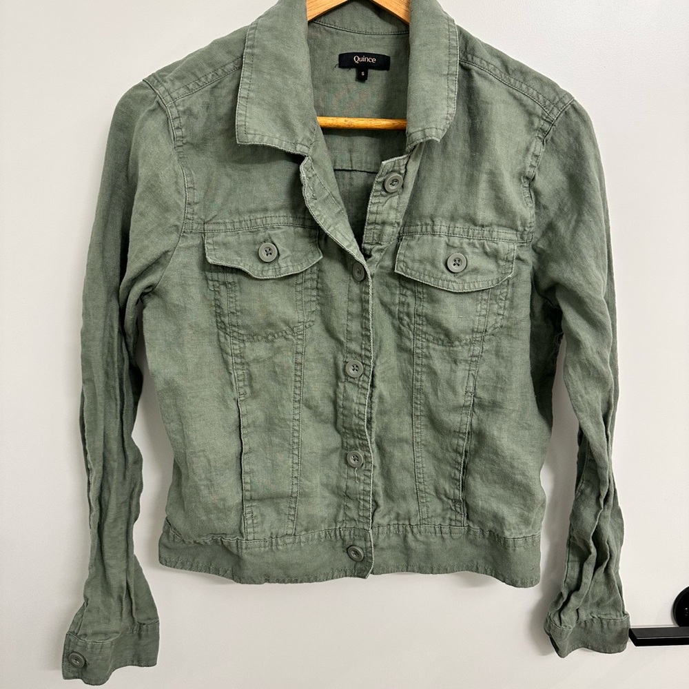 Quince European Linen Jacket